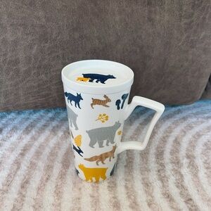 ✨2 for 10$✨ Animal Print White Ceramic Color Changing Mug - Tea Coffee Cup